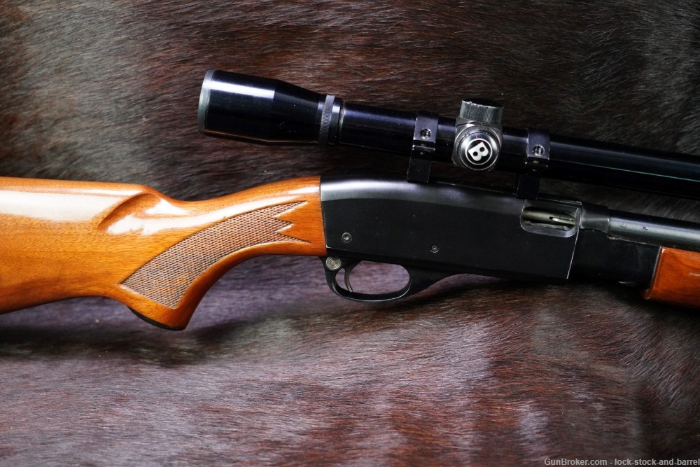 Remington 572 Fieldmaster .22 S L LR 23" Pump Action Rifle & Scope, 1988-img-4