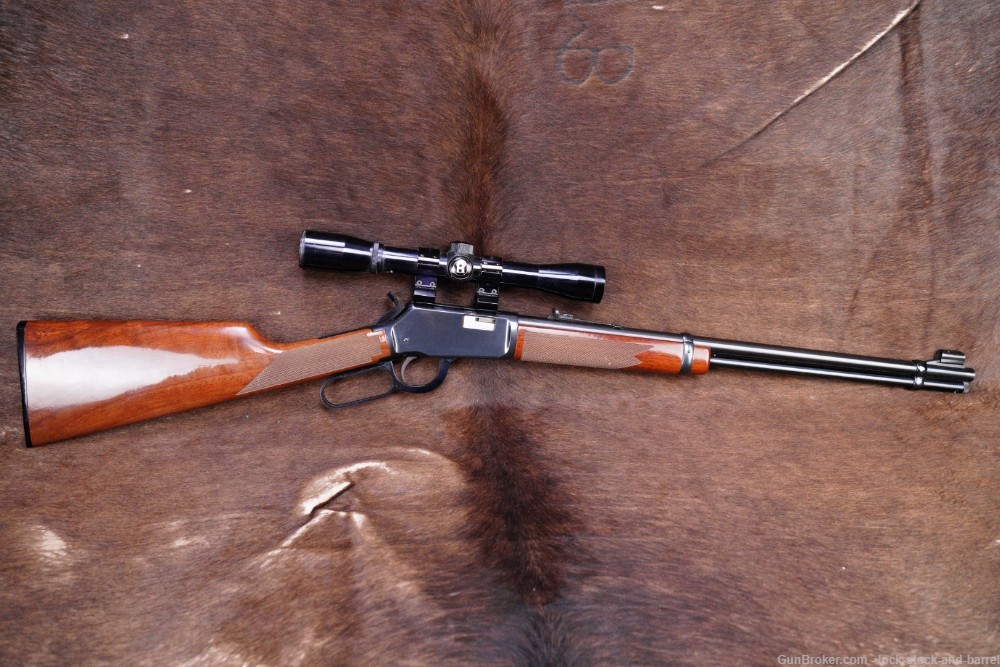 Winchester Model 9422 XTR 20.5" .22 S/L/LR Blue Lever Action Rifle MFD 1980-img-7