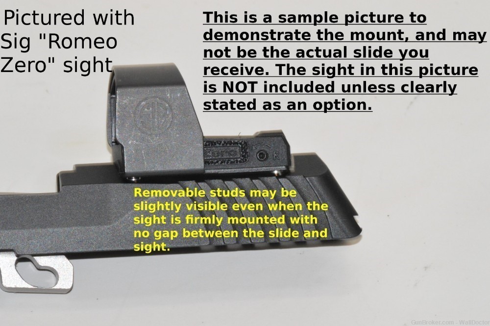 SCCY CPX-2  enhanced slide & parts , milled 4 RMSC, Romeo Zero, style sight-img-4