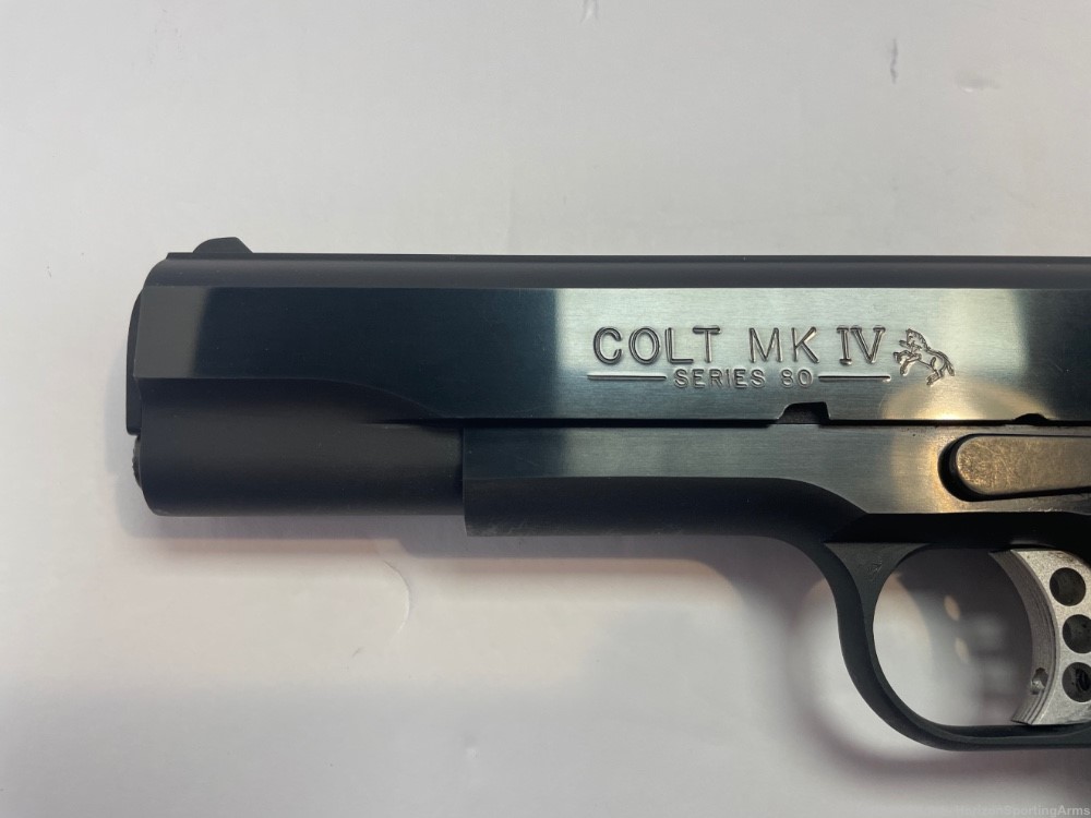 Rare Colt 1911 Government MKIV 9x23 Win 1996 Model 01923E -img-9