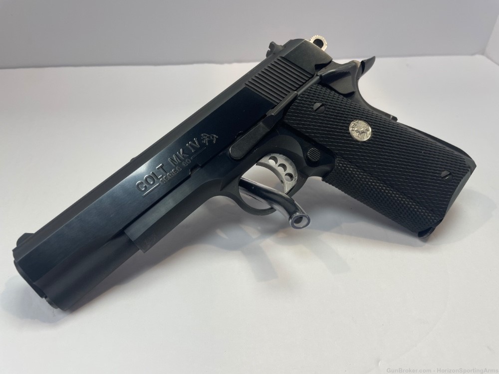 Rare Colt 1911 Government MKIV 9x23 Win 1996 Model 01923E -img-2