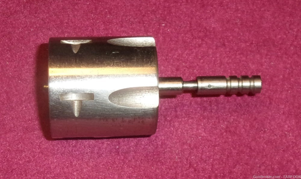 NEF R73 5 RND. 32 H&R MAGNUM FLUTED CYLINDER ASSEMBLY (STAINLESS)-img-0