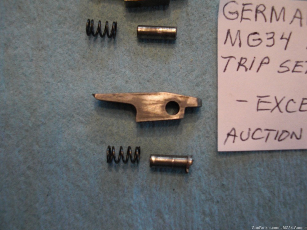 German WWII MG34 Bolt Firing Pin Trip Set - Auction Qty = 1 Set-img-2