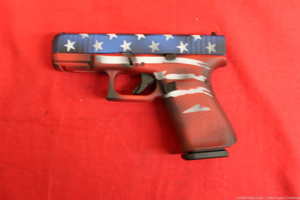 Glock 19Gen5 American Flag Finish, GLK 19 Stars and Stripes-img-2