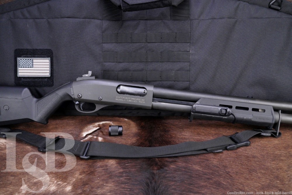Scattergun Technologies Remington 870 Magnum 12 GA 18" VangComp Shotgun-img-0