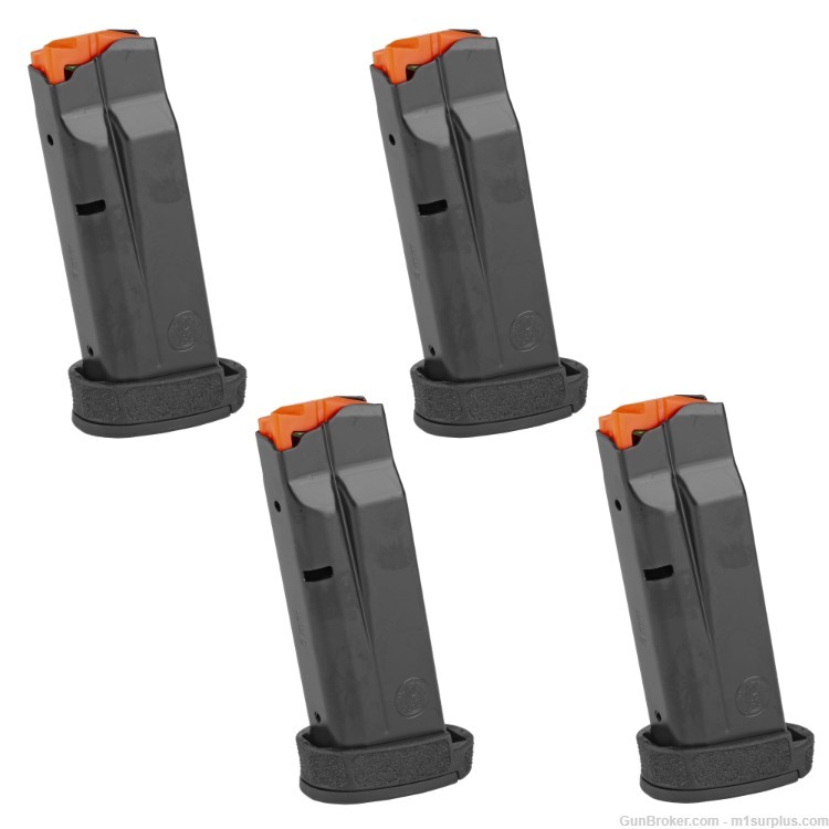 4 Pack S&W 13rd Magazine fits M&P Shield Plus and Equalizer 9mm Pistol-img-0