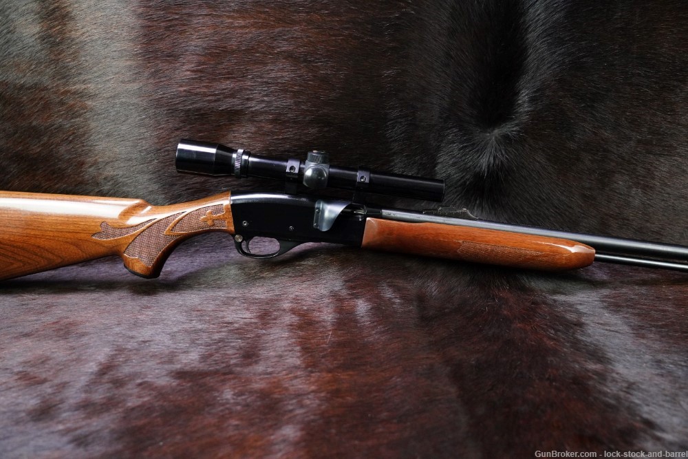 Remington Model 552 Speedmaster .22 S L LR 21" Semi-Auto Rifle & Scope 1985-img-2