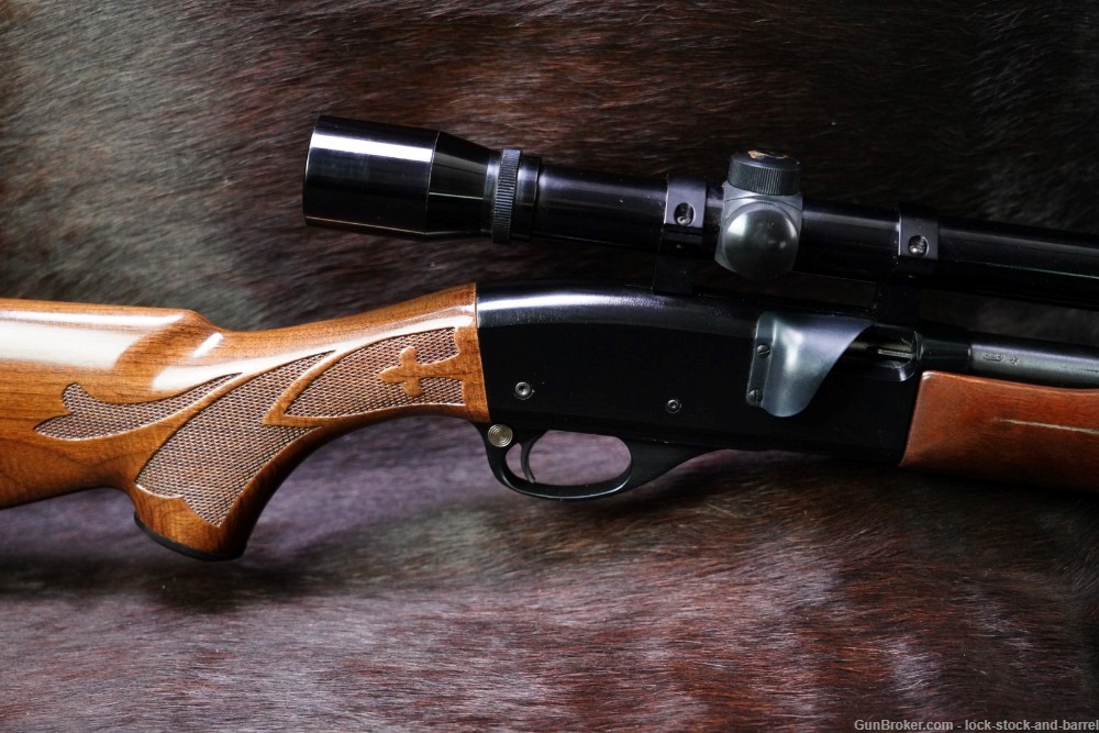 Remington Model 552 Speedmaster .22 S L LR 21" Semi-Auto Rifle & Scope 1985-img-4