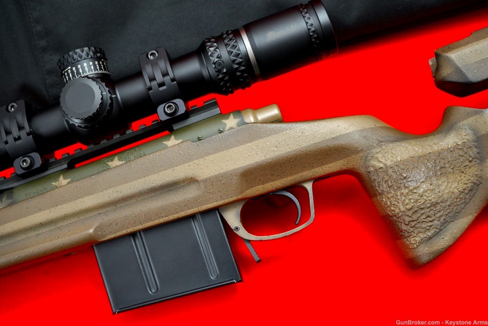 Awesome Remington Custom Shop 700 M24 .300 Win Mag 1-10 Twist Custom Finish-img-8
