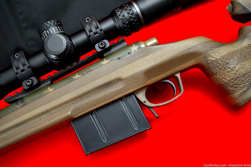 Awesome Remington Custom Shop 700 M24 .300 Win Mag 1-10 Twist Custom Finish-img-11
