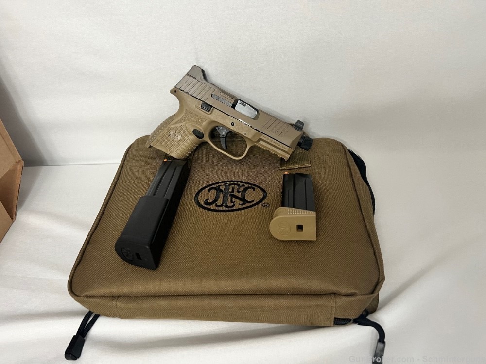 FN 509C COMPACT TACTICAL  9MM FDE 24+1 NS TB 9mm-img-0