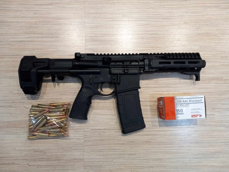 Daniel Defense DDM4 PDW 300 Blackout AR15 Style Pistol w/Ammo-img-0