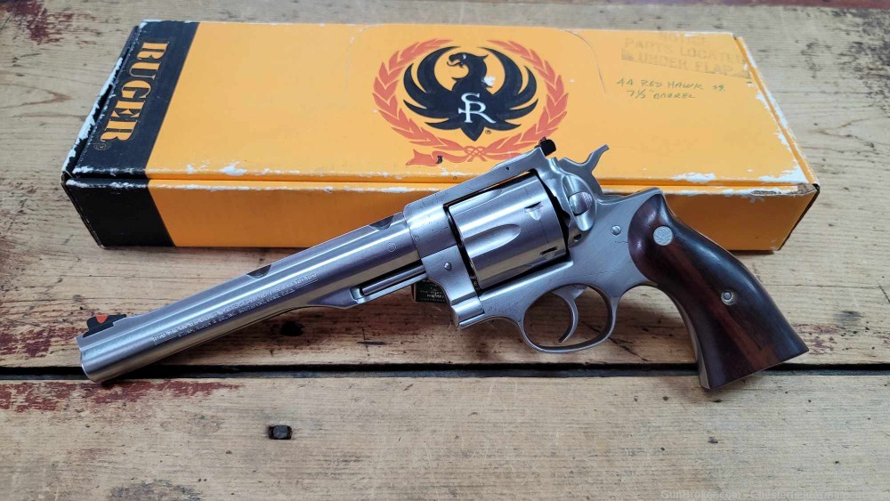 Ruger Redhawk 44 Magnum double action revolver 1985 mfg.-img-38
