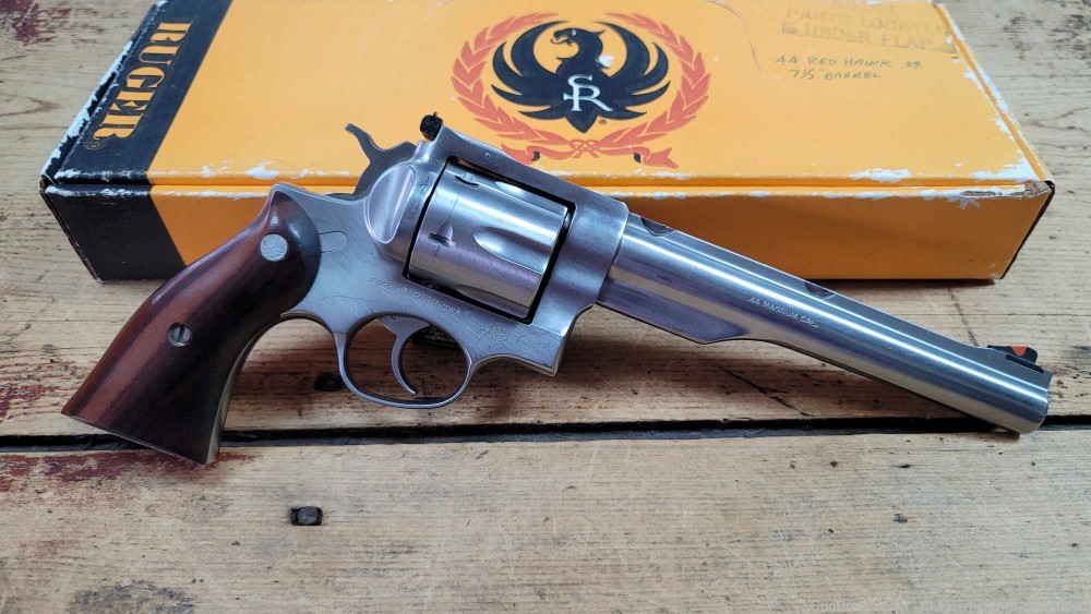 Ruger Redhawk 44 Magnum double action revolver 1985 mfg.-img-1