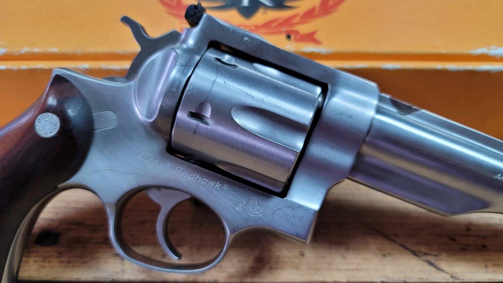 Ruger Redhawk 44 Magnum double action revolver 1985 mfg.-img-2