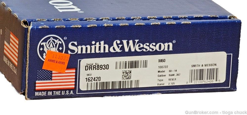 Smith & Wesson 60 357 Magnum *Like new with box*-img-6