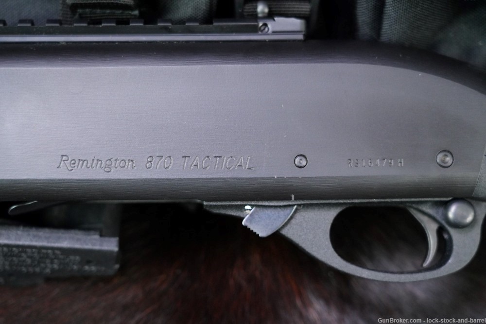 Remington Model 870 Tactical 12 GA 18.5" Slide Pump Action Shotgun-img-21