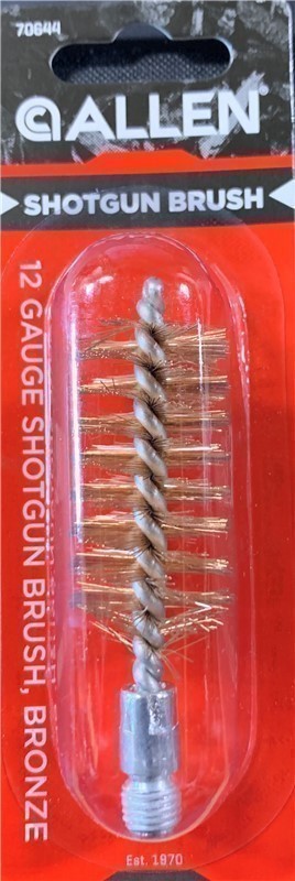 Allen Bronze Gun Cleaning Brush 12 Gauge 5/16-27-img-0
