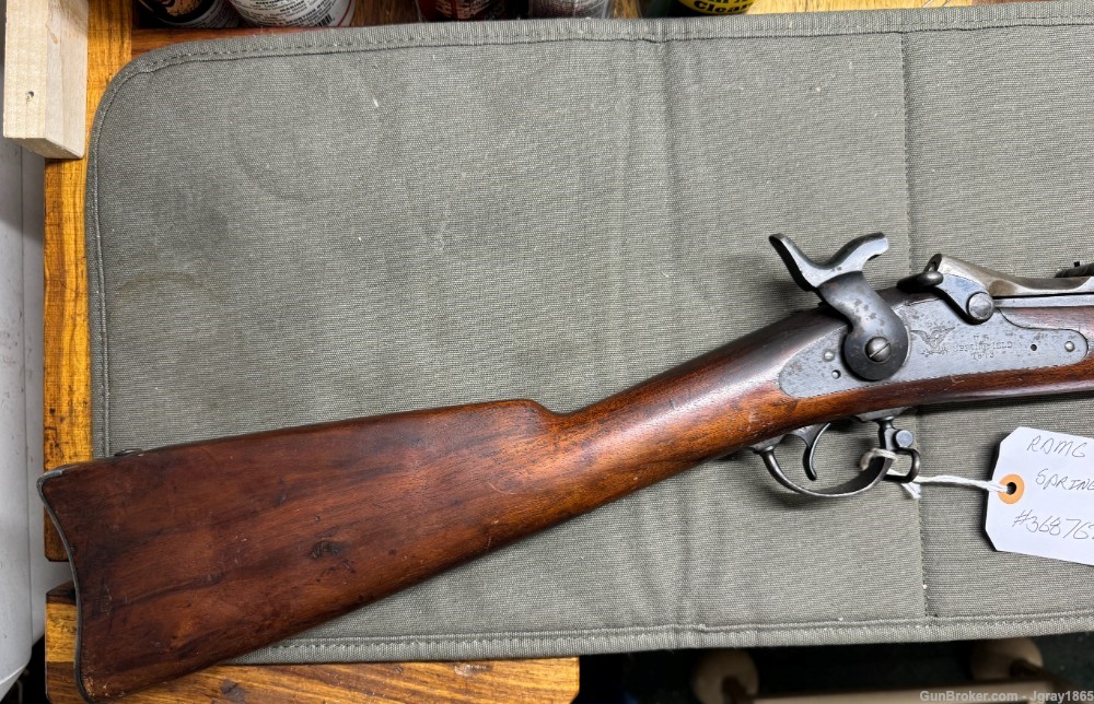 Springfield U. S. Model 1884 Trapdoor .45-70 Cadet (?) Rifle-img-4