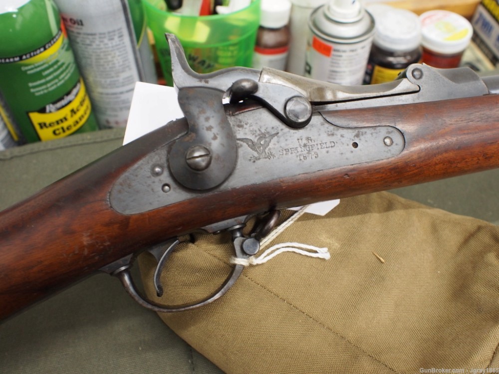 Springfield U. S. Model 1884 Trapdoor .45-70 Cadet (?) Rifle-img-8