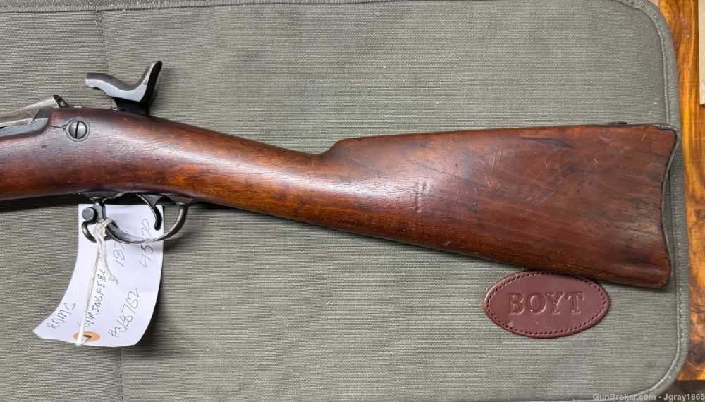 Springfield U. S. Model 1884 Trapdoor .45-70 Cadet (?) Rifle-img-22