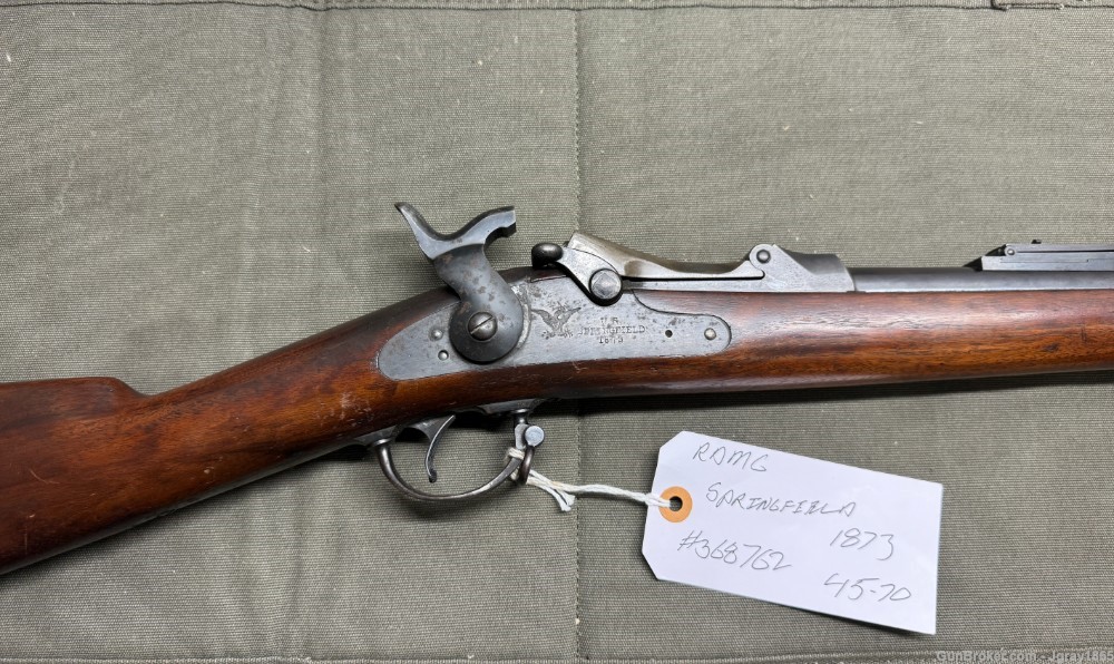 Springfield U. S. Model 1884 Trapdoor .45-70 Cadet (?) Rifle-img-5