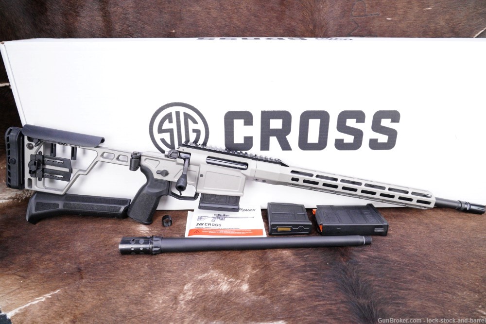 Sig Sauer Cross .308 Winchester/6.5 Creedmoor Bolt Action Rifle w/ Box-img-5