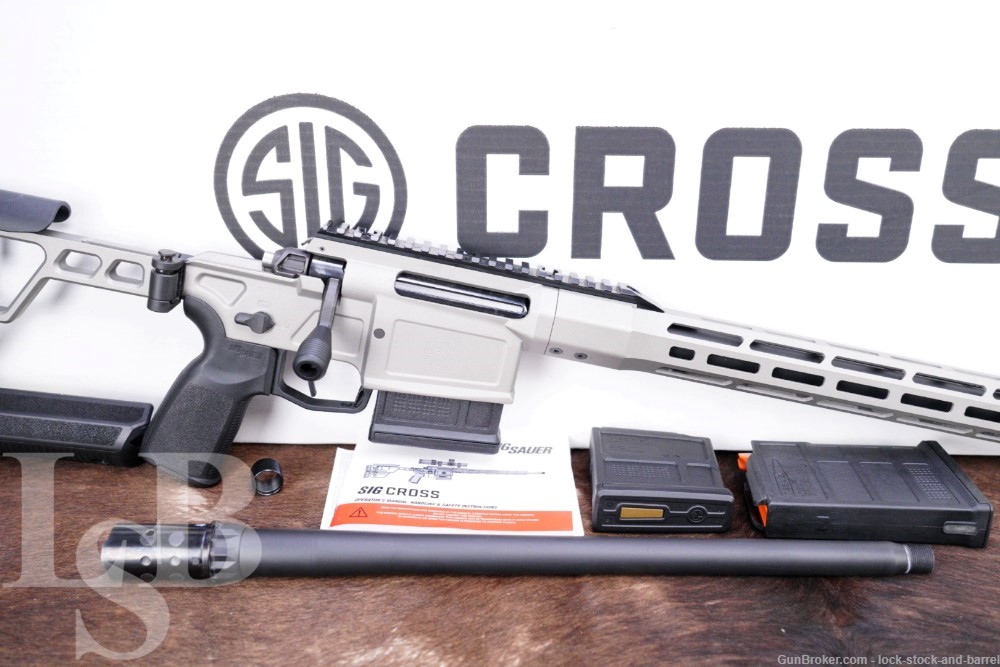 Sig Sauer Cross .308 Winchester/6.5 Creedmoor Bolt Action Rifle w/ Box-img-0