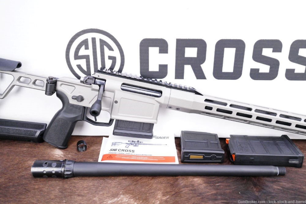 Sig Sauer Cross .308 Winchester/6.5 Creedmoor Bolt Action Rifle w/ Box-img-2