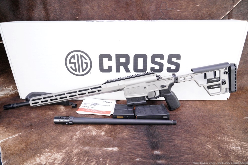 Sig Sauer Cross .308 Winchester/6.5 Creedmoor Bolt Action Rifle w/ Box-img-6