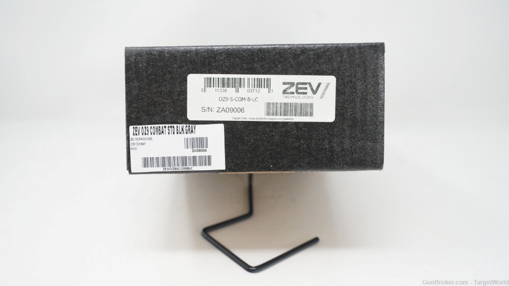 ZEV OZ9 COMBAT STANDARD GRAY PISTOL 9MM 10 ROUNDS (ZEVOZ9SCOMBLC)-img-32