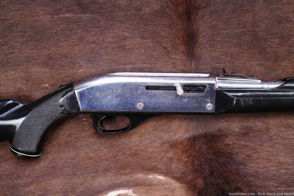 Remington Model Nylon 66 Apache Black 66AB 22 LR Chrome Semi-Auto Rifle C&R-img-4