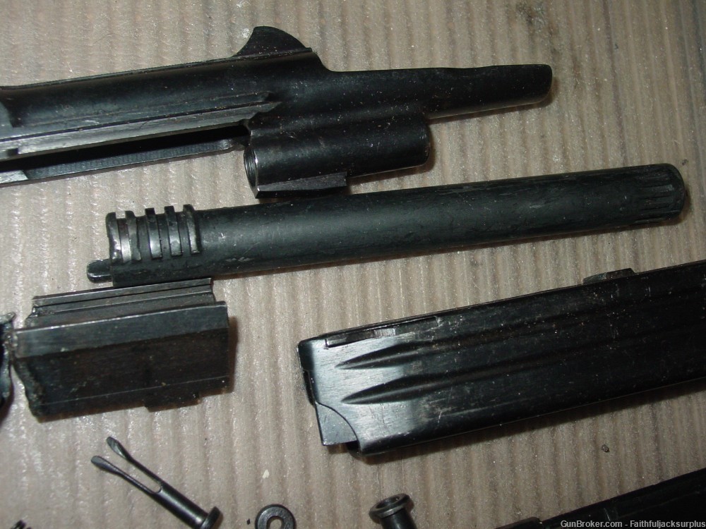 Pm63 PM 63 RAK Polish Parts Kit w/ Barrel & Magazine Machine Pistol-img-3