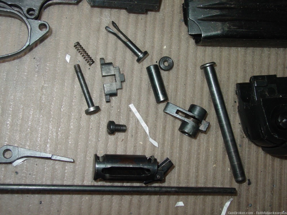 Pm63 PM 63 RAK Polish Parts Kit w/ Barrel & Magazine Machine Pistol-img-1