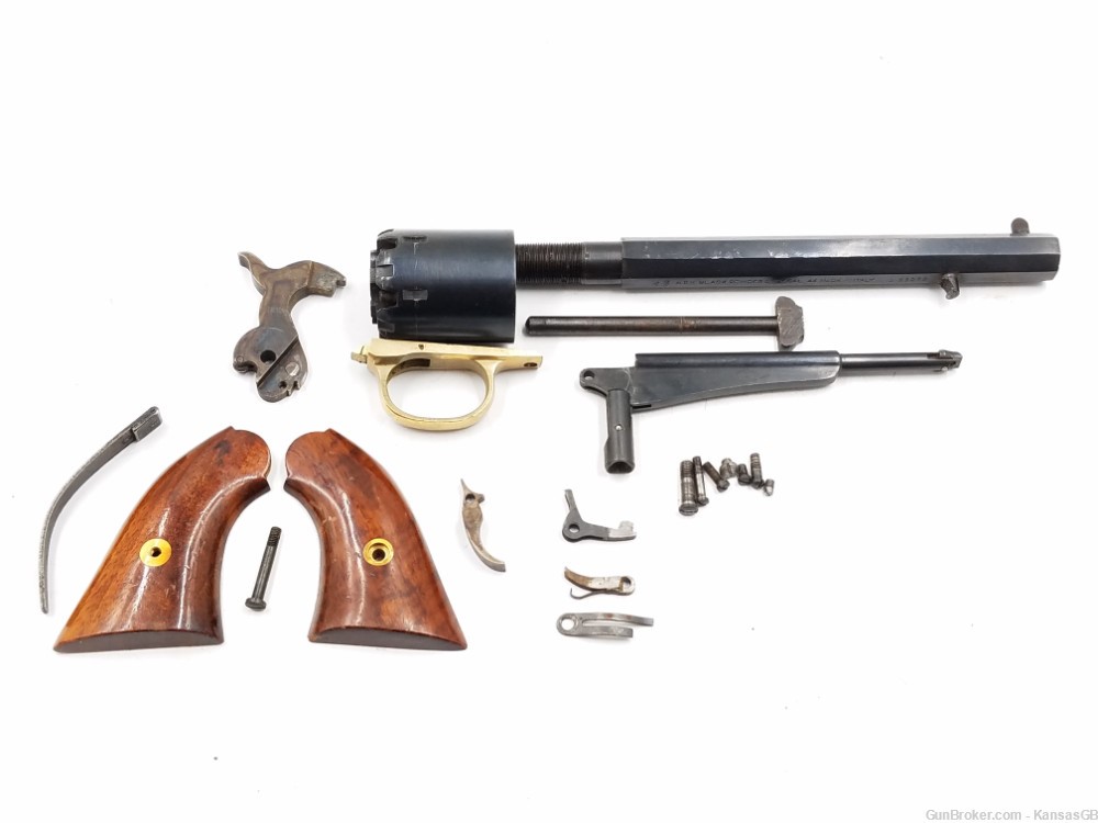 CVA 1858 Remington New Model Army 44cal Black Powder Revolver Parts-img-0