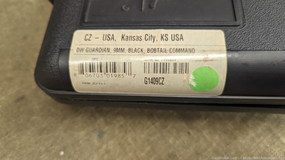 Dan Wesson Bobtail Commander 9mm w/orig box-img-15