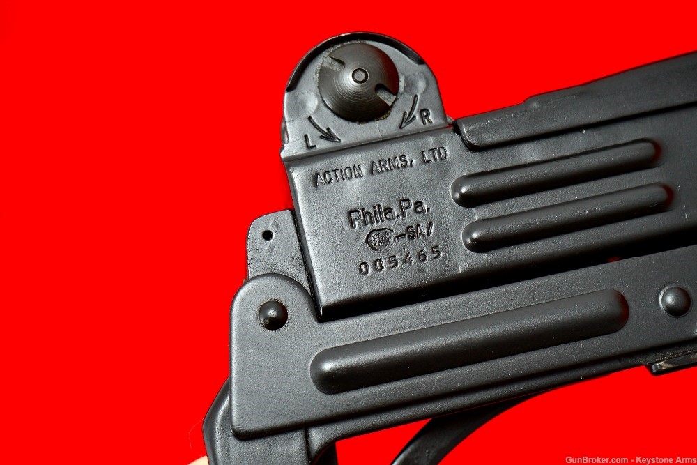 Ultra Rare 1987 UZI Factory .41AE w/ 9mm Conversion & Original Case As New-img-12