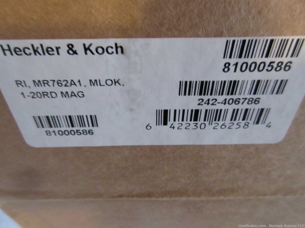 HK MR762 7.62x51/.308 16.5" 20rd mag 2-stage trigger M-Lok HECKLER & KOCH-img-10