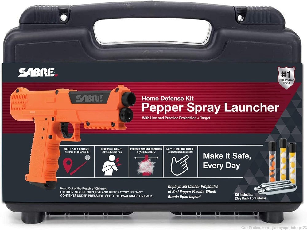 ABRE Home Defense Kit Pepper Spray Launcher-img-1