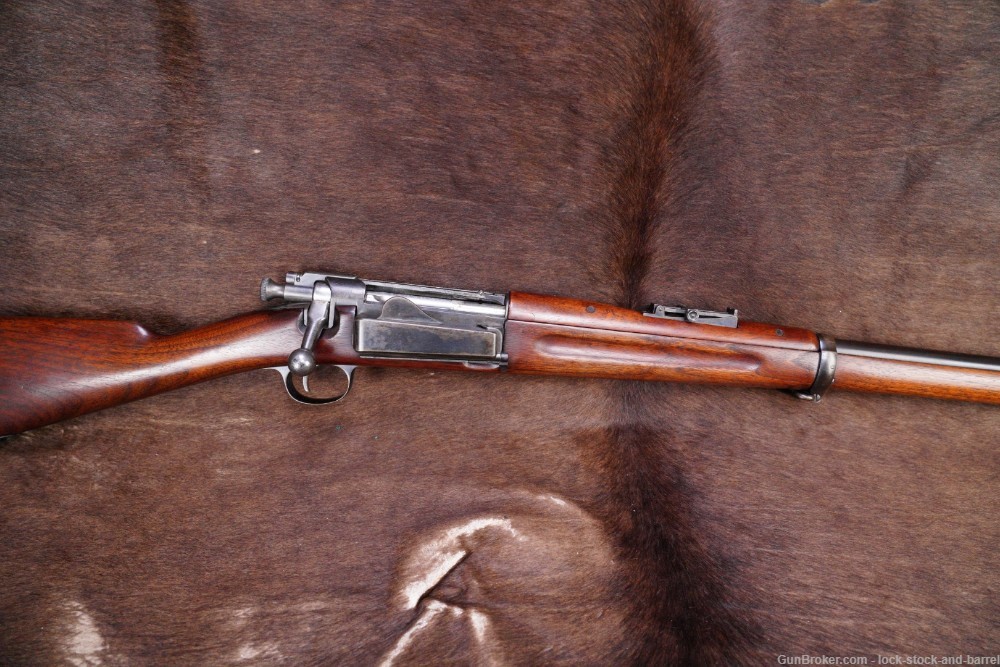 Springfield Model 1896 Krag US .30-40 U.S. Bolt Action Rifle Antique No FFL-img-2