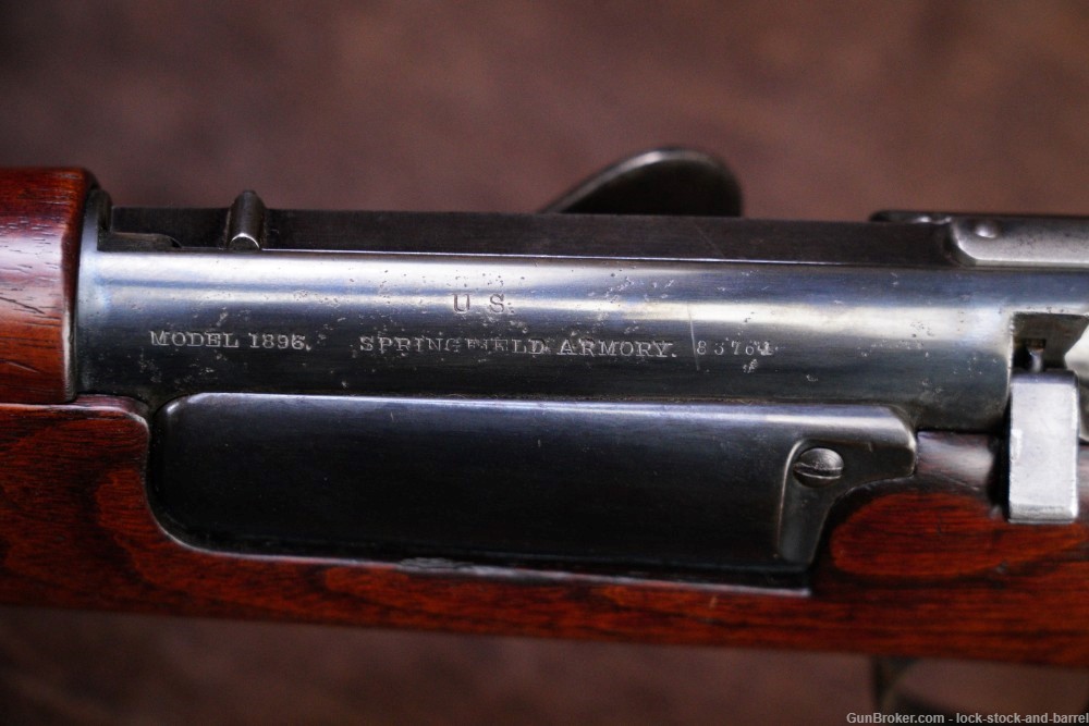 Springfield Model 1896 Krag US .30-40 U.S. Bolt Action Rifle Antique No FFL-img-21