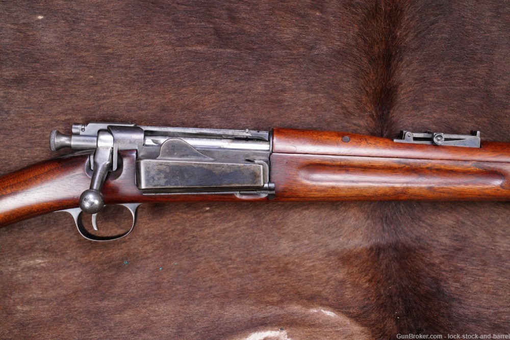 Springfield Model 1896 Krag US .30-40 U.S. Bolt Action Rifle Antique No FFL-img-4