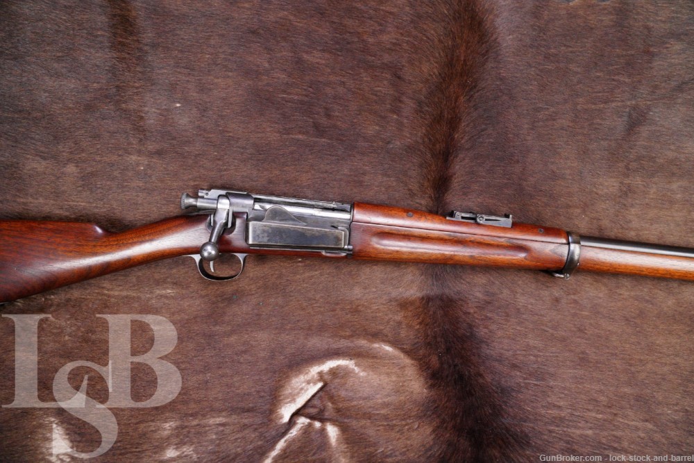 Springfield Model 1896 Krag US .30-40 U.S. Bolt Action Rifle Antique No FFL-img-0