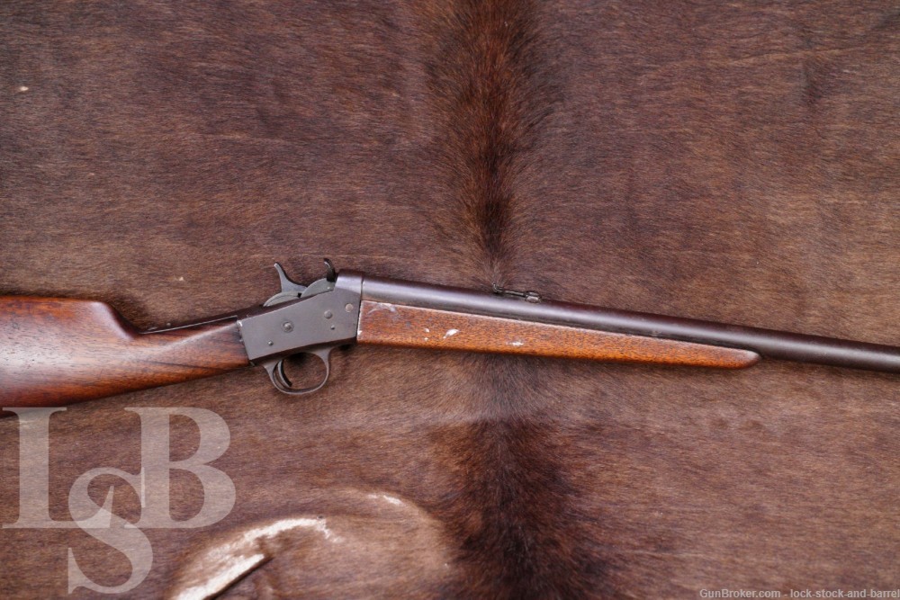 Remington Model 4 .22 S L LR Rolling Block Takedown Rifle, 1926-1933 C&R-img-0