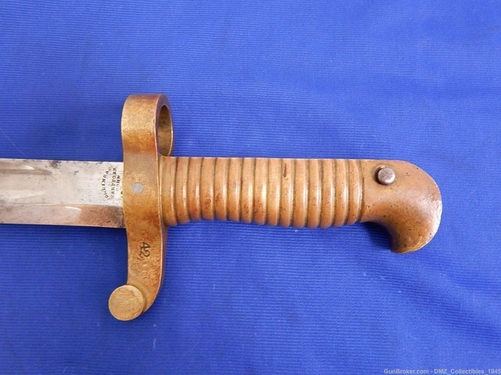 Civil War 1862 Dated Bayonet (without scabbard)-img-6