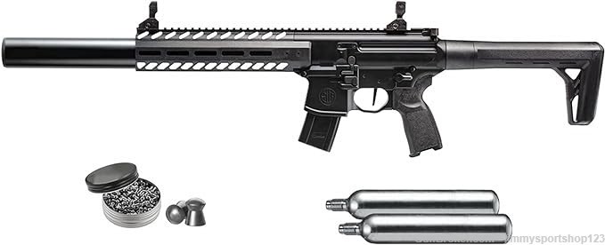  Sig Sauer MCX Air Rifle, MCX GEN 2.177 Caliber Pellet, CO2 BUNDLE NEW -img-0