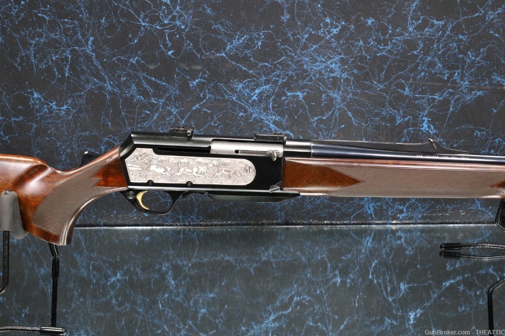 BROWNING BAR 308 WINCHESTER ENGRAVED SIGNED BY ARTIST NICE CONDITION!-img-1