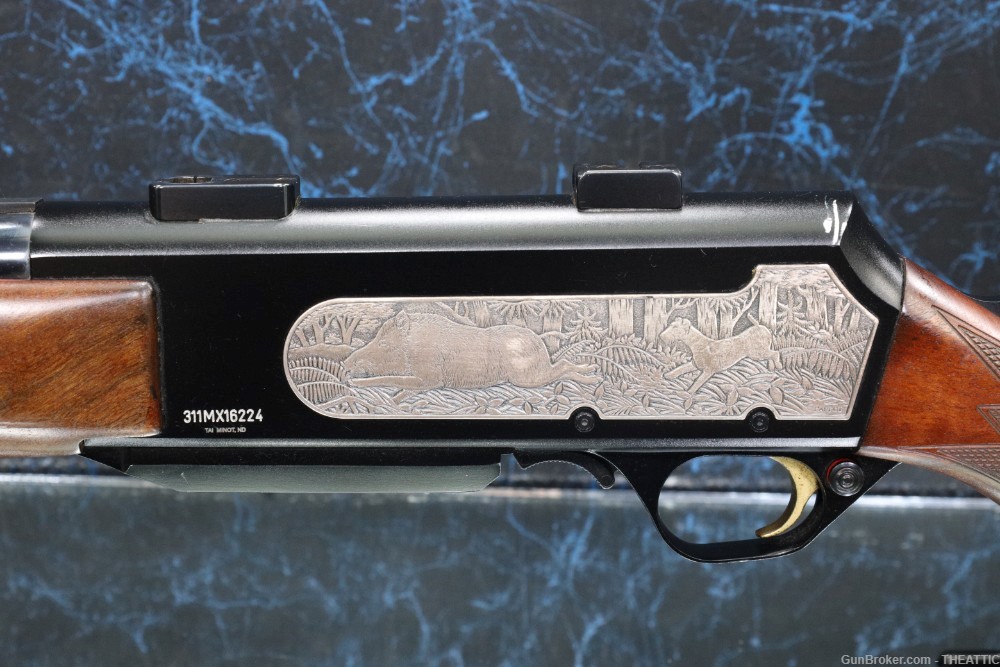 BROWNING BAR 308 WINCHESTER ENGRAVED SIGNED BY ARTIST NICE CONDITION!-img-6