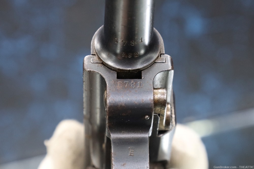 PRE WWI 1913 ERFURT NUMBERS MATCHING P08 LUGER WITH UNIT MARKING-img-32