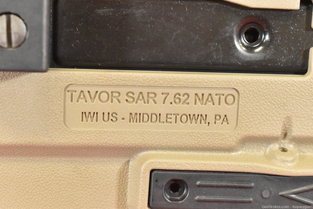 IWI Tavor SAR 7 FDE 7.62 NATO 16.5" T7FD16 Tavor-Tavor-img-5